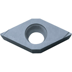 DCGT 2151 M-F PR1225, 1/64″ Corner Radius, 3/32″ Thick, 1/4″ Inscribed Circle, MEGACOAT, Diamond, Turning Indexable Insert - Exact Industrial Supply