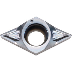 DCGT 21502 SKS PR1725, 0.004″ Corner Radius, 3/32″ Thick, 1/4″ Inscribed Circle, MEGACOAT NANO PLUS, 55 Degree Diamond, Turning Indexable Insert