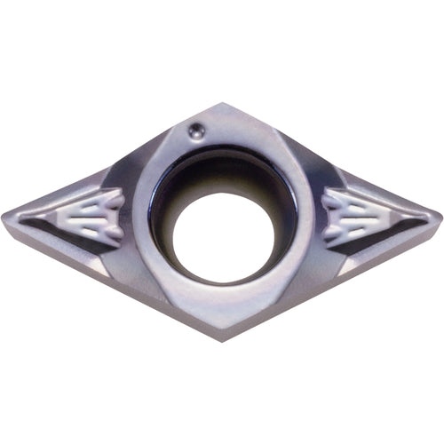 DCGT 325013 SKS PR1535, 0.002″ Corner Radius, 5/32″ Thick, 3/8″ Inscribed Circle, MEGACOAT NANO, 55 Degree Diamond, Turning Indexable Insert