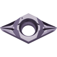 DCGT 32505 SK PR1725, 0.008″ Corner Radius, 5/32″ Thick, 3/8″ Inscribed Circle, MEGACOAT NANO PLUS, 55 Degree Diamond, Turning Indexable Insert