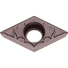DCGT 32505 MP-CF PR1535, 0.0079″ Corner Radius, 5/32″ Thick, 3/8″ Inscribed Circle, MEGACOAT NANO, Diamond, Turning Indexable Insert - Exact Industrial Supply