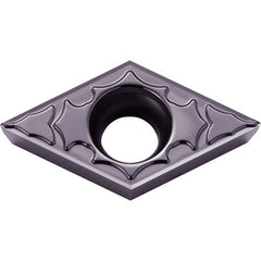 DCGT 32505 CF PR1705, 0.008″ Corner Radius, 5/32″ Thick, 3/8″ Inscribed Circle, MEGACOAT NANO PLUS, 55 Degree Diamond, Turning Indexable Insert