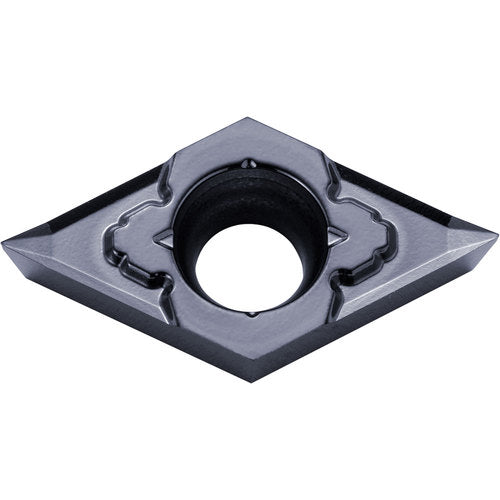 DCGT 32505 CK PR1535, 0.008″ Corner Radius, 5/32″ Thick, 3/8″ Inscribed Circle, MEGACOAT NANO, 55 Degree Diamond, Turning Indexable Insert