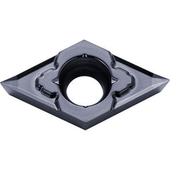 DCGT 21502 CK PR1705, 0.004″ Corner Radius, 3/32″ Thick, 1/4″ Inscribed Circle, MEGACOAT NANO PLUS, 55 Degree Diamond, Turning Indexable Insert