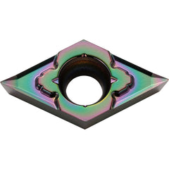 DCGT 32505 MP-CK PDL025, 0.0079″ Corner Radius, 5/32″ Thick, 3/8″ Inscribed Circle, C, Diamond, Turning Indexable Insert