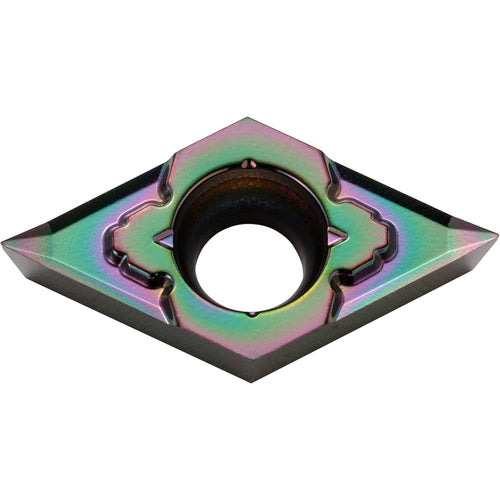 DCGT 21502 MP-CK PDL025, 0.0039″ Corner Radius, 3/32″ Thick, 1/4″ Inscribed Circle, C, Diamond, Turning Indexable Insert - Exact Industrial Supply