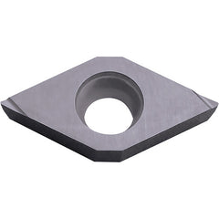 DCGT 21502 F PR1225, 0.004″ Corner Radius, 3/32″ Thick, 1/4″ Inscribed Circle, MEGACOAT, 55 Degree Diamond, Turning Indexable Insert