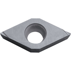 DCGT 32505 F TN60, 0.008″ Corner Radius, 5/32″ Thick, 3/8″ Inscribed Circle, TiCN/NbC, 55 Degree Diamond, Turning Indexable Insert