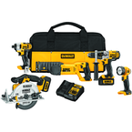 HAZ05 20V 5 TOOL COMBO KT - Americas Industrial Supply