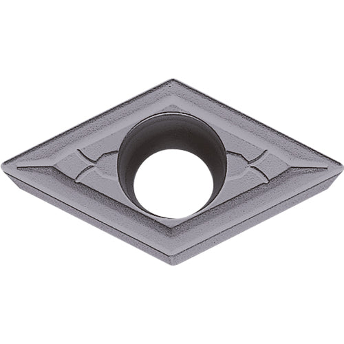DCMT 21505 GK PR1725, 0.008″ Corner Radius, 3/32″ Thick, 1/4″ Inscribed Circle, MEGACOAT NANO PLUS, 55 Degree Diamond, Turning Indexable Insert