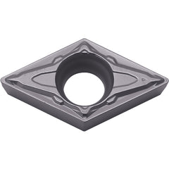 DCMT 3251 PP PR1535, 1/64″ Corner Radius, 5/32″ Thick, 3/8″ Inscribed Circle, MEGACOAT NANO, 55 Degree Diamond, Turning Indexable Insert
