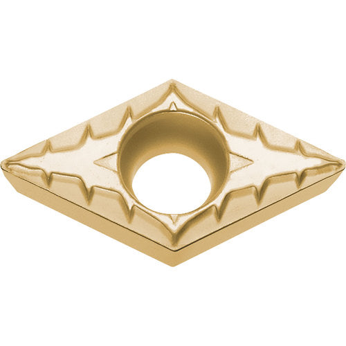 DCMT 3252 XP CA025P, 1/32″ Corner Radius, 5/32″ Thick, 3/8″ Inscribed Circle, TiCl2O3/TiN, 55 Degree Diamond, Turning Indexable Insert