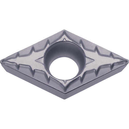 DCMT 32505 XP PR1725, 0.008″ Corner Radius, 5/32″ Thick, 3/8″ Inscribed Circle, MEGACOAT NANO PLUS, 55 Degree Diamond, Turning Indexable Insert