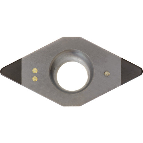 DCMW 2151 ME KBN35M, 1/64″ Corner Radius, 3/32″ Thick, 1/4″ Inscribed Circle, MEGACOAT, Diamond, Turning Indexable Insert - Exact Industrial Supply