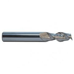 3mm TuffCut® AL Ext. Length 2 Fl Center Cutting Aluminum Finisher End Mill - Americas Industrial Supply