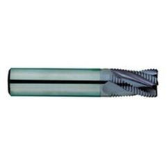 1/4" Dia. - 2-3/8" OAL - TiAlN CBD - Roughing HP End Mill - 3 FL - Americas Industrial Supply
