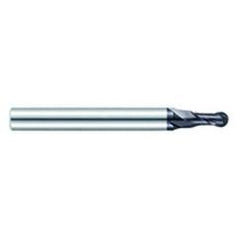 .043" Dia. - 1-1/2" OAL - AlTiN CBD-Ball Nose HP End Mill-2 FL - Americas Industrial Supply