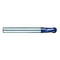 5/8" Dia. - 5-1/2" OAL - AlTiN CBD-Ball Nose HP End Mill-2 FL - Americas Industrial Supply