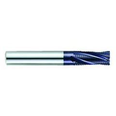 3/4" Dia. - 4-3/8" OAL - TiAlN CBD - Roughing HP End Mill - 4 FL - Americas Industrial Supply