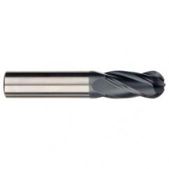 5/16" Dia. - 3" OAL - AlTiN CBD - Ball End SE EM - 4 FL - Americas Industrial Supply