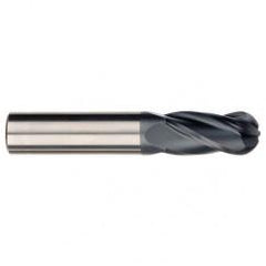 1/8" Dia. - 2" OAL - AlTiN CBD - Ball End SE EM - 4 FL - Americas Industrial Supply