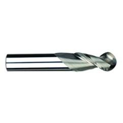 5/8" Dia. - 3-1/2" OAL - Uncoat CBD-Ball End HP End Mill-2 FL - Americas Industrial Supply