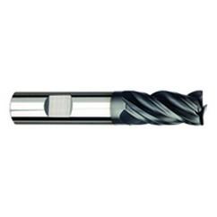 5/8" Dia. - 1-1/4" LOC - 3-1/2" OAL - 4 FL Carbide S/E HP End Mill-AlTiNx - Americas Industrial Supply