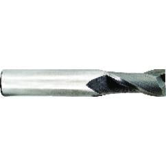 11/32 Dia. x 2-1/2 Overall Length 2-Flute Square End Solid Carbide SE End Mill-Round Shank-Center Cut-TiN - Americas Industrial Supply