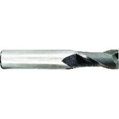 11/32 Dia. x 2-1/2 Overall Length 2-Flute Square End Solid Carbide SE End Mill-Round Shank-Center Cut-TiN - Americas Industrial Supply