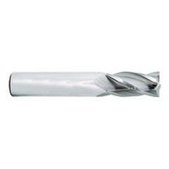 11/32 Dia. x 2-1/2 Overall Length 2-Flute Square End Solid Carbide SE End Mill-Round Shank-Center Cut-AlTiN - Americas Industrial Supply