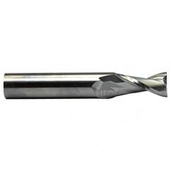 2mm Dia. x 45mm Overall Length 2-Flute Square End Solid Carbide SE End Mill-Round Shank-Center Cut-WXL - Americas Industrial Supply