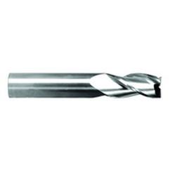 1/2 Dia. x 3 Overall Length 3-Flute Square End Solid Carbide SE End Mill-Round Shank-Center Cut-TiN - Americas Industrial Supply