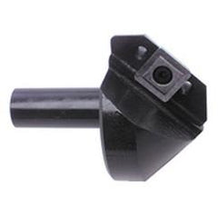 82° Point - 1/2" Min - 1/2" SH - Indexable Countersink & Chamfering Tool - Americas Industrial Supply