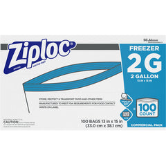 Ziploc Brand Freezer Bags 2 Gallon 682254] (10019800707610) - Exact Industrial Supply