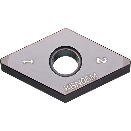 DNGA 431 MEP KBN05M, 1/64″ Corner Radius, 3/16″ Thick, 1/2″ Inscribed Circle, MEGACOAT, Diamond, Turning Indexable Insert - Exact Industrial Supply