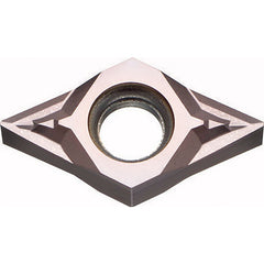 DNGU 2221 MFP-SK PR1225, 1/64″ Corner Radius, 1/8″ Thick, 0.2756″ Inscribed Circle, MEGACOAT, Diamond, Turning Indexable Insert - Exact Industrial Supply