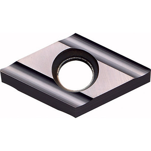 DNGU 22205 MF-U PR1225, 0.0079″ Corner Radius, 1/8″ Thick, 0.2756″ Inscribed Circle, MEGACOAT, Diamond, Turning Indexable Insert - Exact Industrial Supply