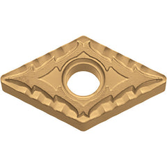 DNMG 433 CQ PV720, 3/64″ Corner Radius, 3/16″ Thick, 1/2″ Inscribed Circle, TiCN (MEGACOAT NANO), 55 Degree Diamond, Turning Indexable Insert