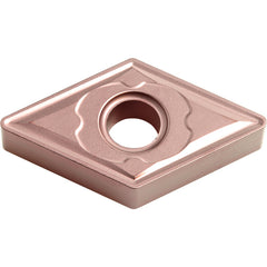 DNMG 432 C CA320, 1/32″ Corner Radius, 3/16″ Thick, 1/2″ Inscribed Circle, TiCnulll2O3/Ti, Diamond, Turning Indexable Insert - Exact Industrial Supply