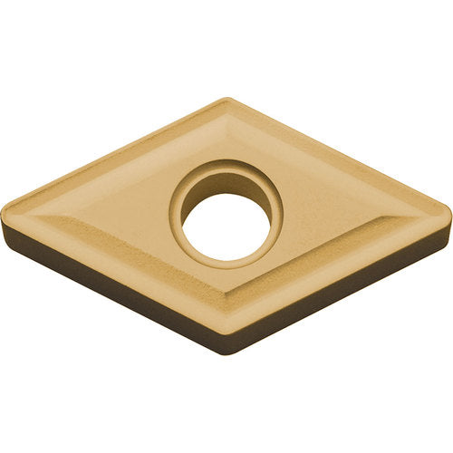 DNMG 432 CA025P, 1/32″ Corner Radius, 3/16″ Thick, 1/2″ Inscribed Circle, TiCl2O3/TiN, 55 Degree Diamond, Turning Indexable Insert