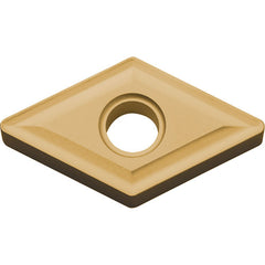 DNMG 432 CA025P, 1/32″ Corner Radius, 3/16″ Thick, 1/2″ Inscribed Circle, TiCl2O3/TiN, 55 Degree Diamond, Turning Indexable Insert