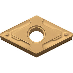 DNMG 432 HS TN60, 1/32″ Corner Radius, 3/16″ Thick, 1/2″ Inscribed Circle, TiCN/NbC, Diamond, Turning Indexable Insert - Exact Industrial Supply