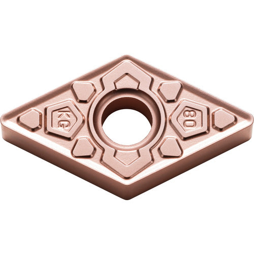 DNMG 443 KG CA315, 3/64″ Corner Radius, 1/4″ Thick, 1/2″ Inscribed Circle, TiCnulll2O3/Ti, Diamond, Turning Indexable Insert
