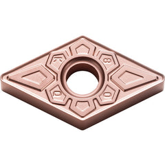 DNMG 441 KQ CA310, 1/64″ Corner Radius, 1/4″ Thick, 1/2″ Inscribed Circle, TiCnulll2O3/Ti, Diamond, Turning Indexable Insert