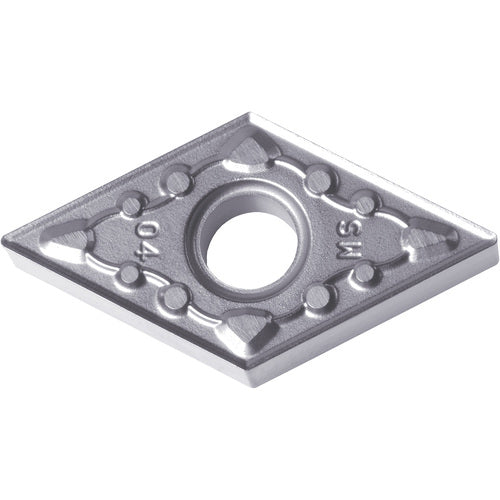 DNMG 441 MS PR005S, 1/64″ Corner Radius, 1/4″ Thick, 1/2″ Inscribed Circle, MEGACOAT HARD, 55 Degree Diamond, Turning Indexable Insert