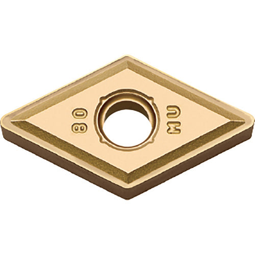 DNMG 431 MU PR1305, 1/64″ Corner Radius, 3/16″ Thick, 1/2″ Inscribed Circle, MEGACOAT, Diamond, Turning Indexable Insert - Exact Industrial Supply