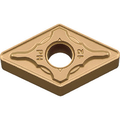 DNMG 432 PH CA515, 1/32″ Corner Radius, 3/16″ Thick, 1/2″ Inscribed Circle, TiCnulll2O3/TiN, Diamond, Turning Indexable Insert - Exact Industrial Supply