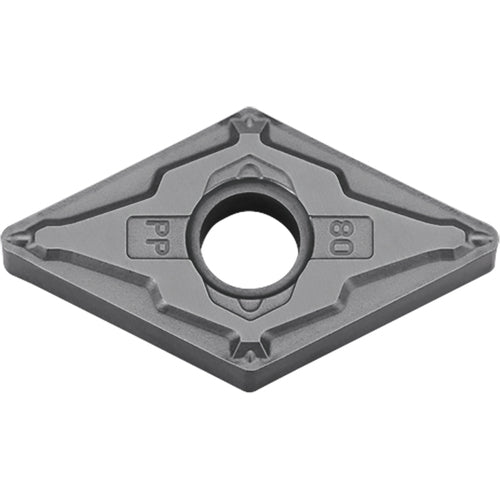 DNMG 4305 PP PV710, 0.0079″ Corner Radius, 3/16″ Thick, 1/2″ Inscribed Circle, TiCN (MEGACOAT NANO), Diamond, Turning Indexable Insert