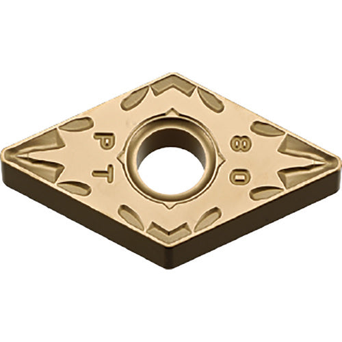 DNMG 432 PT CA525, 1/32″ Corner Radius, 3/16″ Thick, 1/2″ Inscribed Circle, TiCnulll2O3/TiN, Diamond, Turning Indexable Insert - Exact Industrial Supply