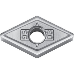 DNMG 433 SG SW05, 3/64″ Corner Radius, 3/16″ Thick, 1/2″ Inscribed Circle, WC/Co, 55 Degree Diamond, Turning Indexable Insert